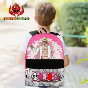 Donquixote Doflamingo Backpack Custom OP Anime Bag for Otaku 5