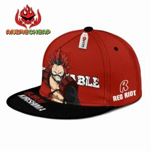 Eijiro Kirishima Hat Cap Red Riot My Hero Academia Anime Snapback Hat 5