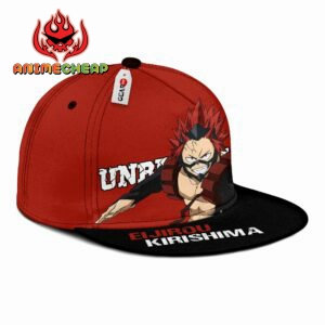 Eijiro Kirishima Hat Cap Red Riot My Hero Academia Anime Snapback Hat 6