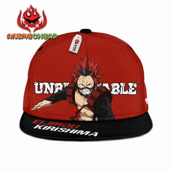 Eijiro Kirishima Hat Cap Red Riot My Hero Academia Anime Snapback Hat 1