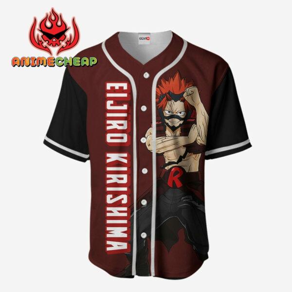 Eijiro Kirishima Jersey Shirt Custom My Hero Academia Anime Merch Clothes 2
