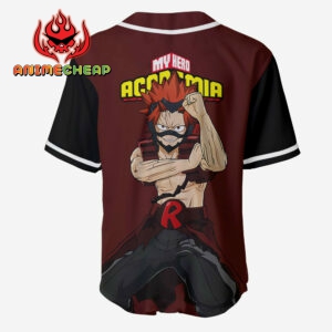 Eijiro Kirishima Jersey Shirt Custom My Hero Academia Anime Merch Clothes 5