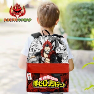 Eijirou Kirishima Backpack Custom My Hero Academia Anime Bag Manga Style 5
