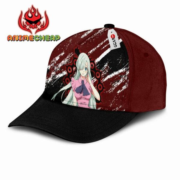 Elizabeth Liones Baseball Cap Seven Deadly Sins Custom Anime Hat for Otaku 3