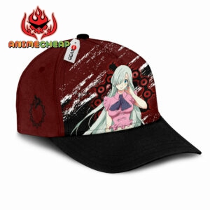 Elizabeth Liones Baseball Cap Seven Deadly Sins Custom Anime Hat for Otaku 5