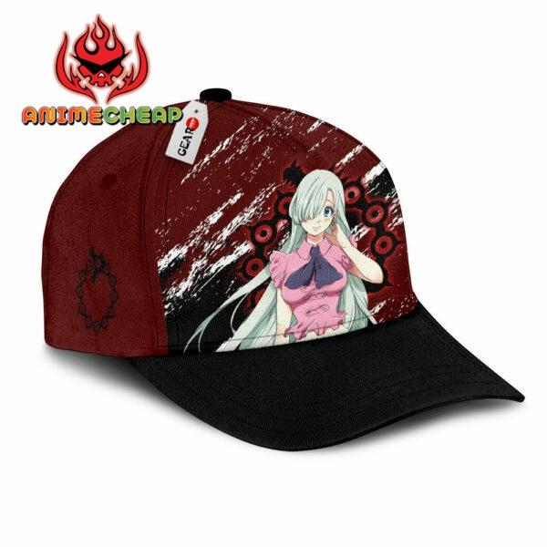 Elizabeth Liones Baseball Cap Seven Deadly Sins Custom Anime Hat for Otaku 2