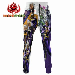 Enrico Pucci Sweatpants Custom Anime JJBAs Jogger Pants Merch 6