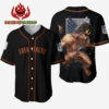 Eren Yeager Titan Jersey Shirt Custom Attack On Titan Anime Merch Clothes 7