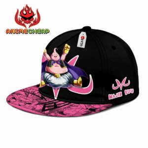 Fat Majin Buu Cap Hat Custom Anime Dragon Ball Snapback 5