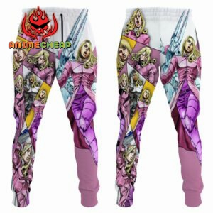 Funny Valentine Sweatpants Custom Anime JJBAs Jogger Pants Merch 7