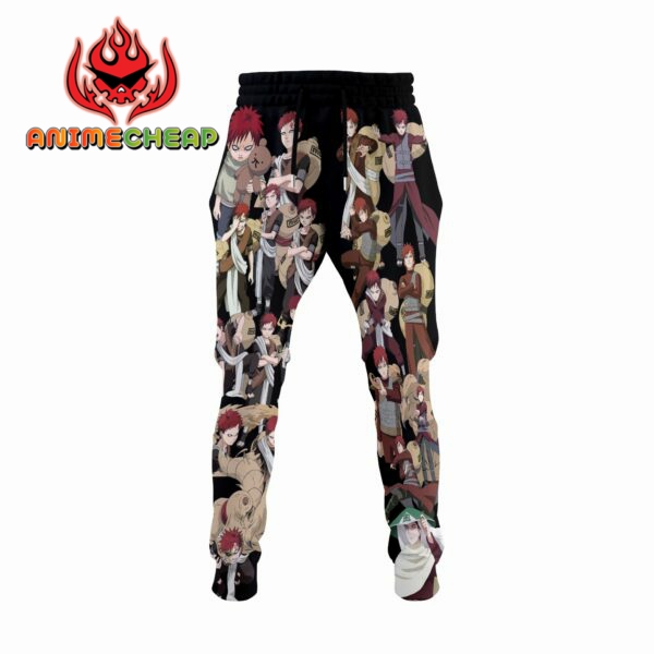 Gaara Jogger Pants Fleece Custom NRT Characters Anime Sweatpant 2