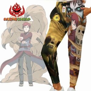 Gaara Sweatpants Custom Anime NRT Jogger Pants Merch 5