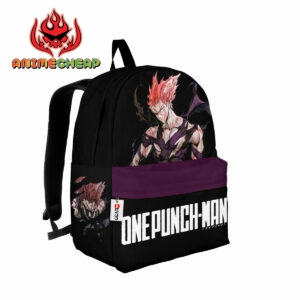 Garou Backpack Custom Anime OPM Bag Gifts for Otaku 4