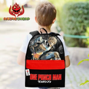 Genos Backpack Custom Anime OPM Bag Gifts for Otaku 5