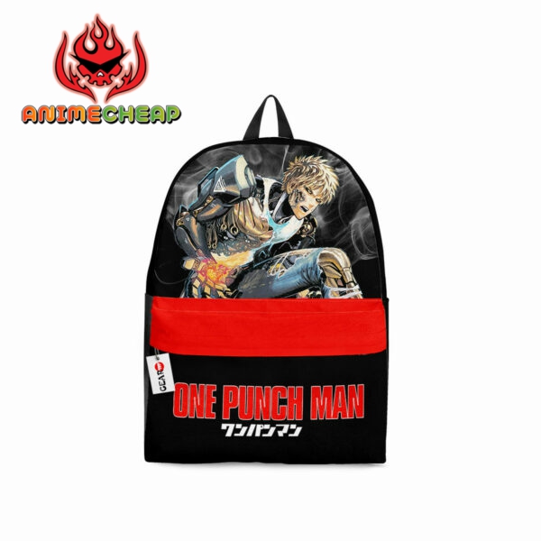 Genos Backpack Custom Anime OPM Bag Gifts for Otaku 1