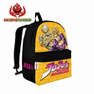 Giorno Giovanna Backpack Custom JJBA Anime Bag for Otaku 4