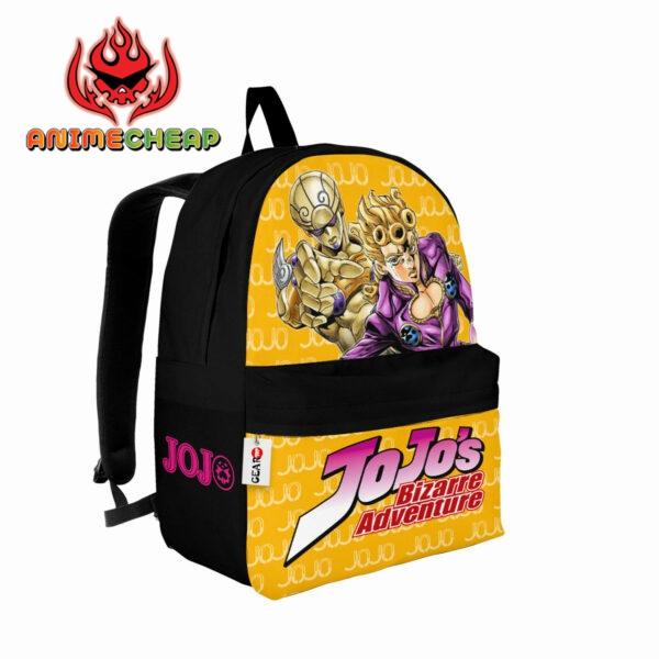 Giorno Giovanna Backpack Custom JJBA Anime Bag for Otaku 2