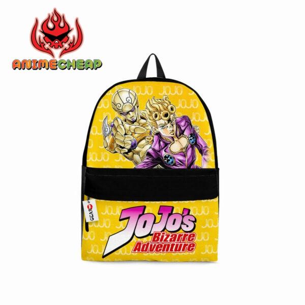 Giorno Giovanna Backpack Custom JJBA Anime Bag for Otaku 1