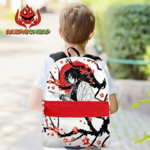 Giyu Tomioka Backpack Custom Kimetsu Anime Bag Japan Style 5