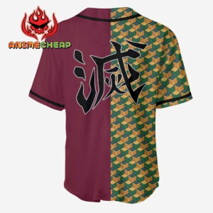 Giyu Tomioka Jersey Shirt Custom Kimetsu Anime Merch Clothes 5