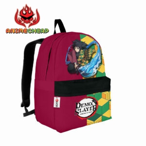 Giyuu Tomioka Backpack Custom Kimetsu Anime Bag 4