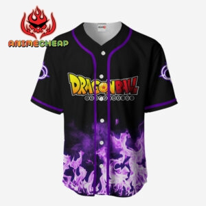 Goku Black Jersey Shirt Custom Dragon Ball Anime Merch Clothes 4