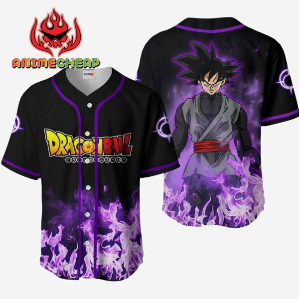 Goku Black Jersey Shirt Custom Dragon Ball Anime Merch Clothes 1