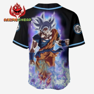 Goku Ultra Instinct Jersey Shirt Custom Dragon Ball Anime Merch Clothes 5