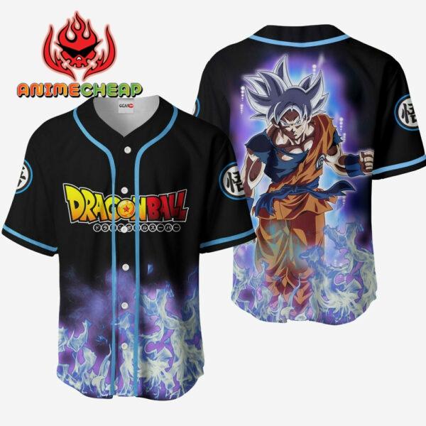 Goku Ultra Instinct Jersey Shirt Custom Dragon Ball Anime Merch Clothes 1