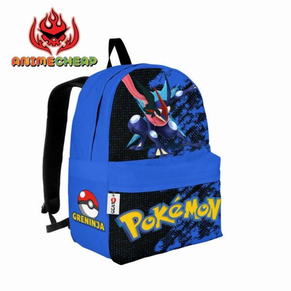 Greninja Backpack Custom Anime Pokemon Bag Gifts for Otaku 2