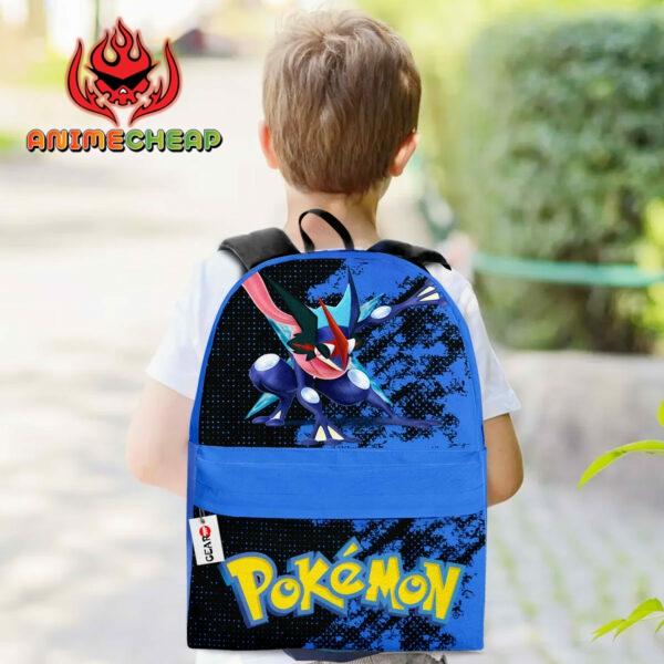 Greninja Backpack Custom Anime Pokemon Bag Gifts for Otaku 3