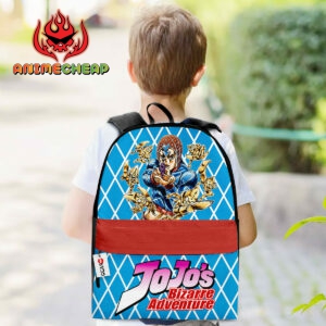 Guido Mista Backpack Custom JJBA Anime Bag for Otaku 5