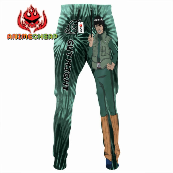 Guy Might Joggers Custom Anime Sweatpants Tie Dye Style Merch 4