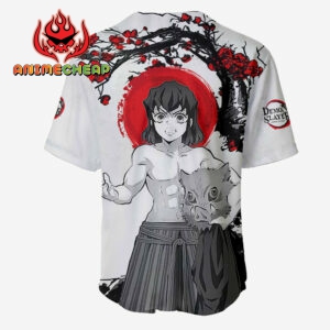Inosuke Jersey Shirt Custom Kimetsu Anime Merch Clothes Japan Style 5