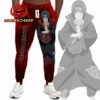 Itachi Uchiha Joggers Custom Anime Akatsuki Sweatpants Tie Dye Style Merch 9
