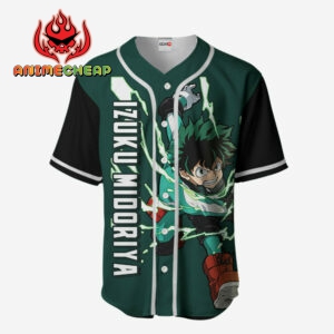 Izuku Midoriya Jersey Shirt Custom My Hero Academia Anime Merch Clothes 4