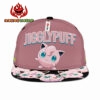 Jigglypuff Snapback Hat Custom Pokemon Anime Hat Gifts for Otaku 8