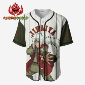 Jiraiya Jersey Shirt Custom Anime Merch Clothes 4