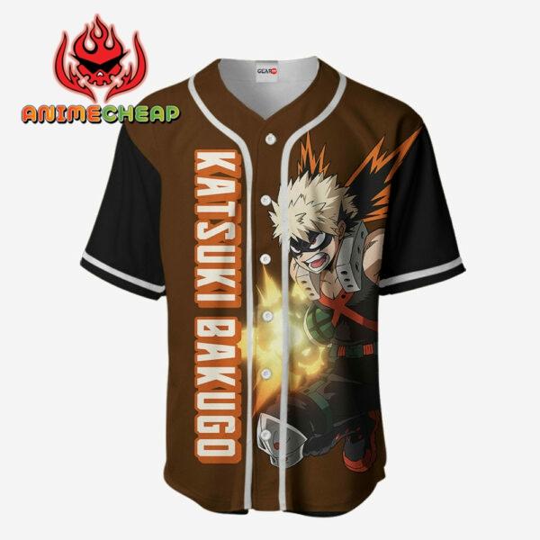 Katsuki Bakugo Jersey Shirt Custom My Hero Academia Anime Merch Clothes 2