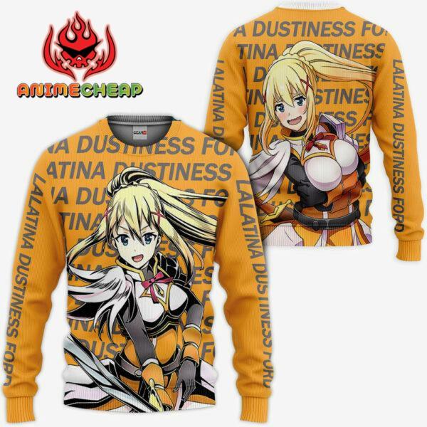 Lalatina Dustiness Ford Hoodie KonoSuba Custom Anime Merch Clothes 2
