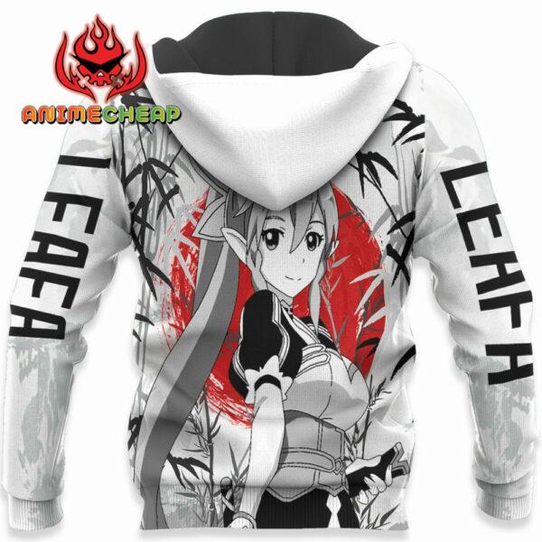 Leafa Hoodie Custom Sword Art Online Anime Merch Clothes Japan Style 5