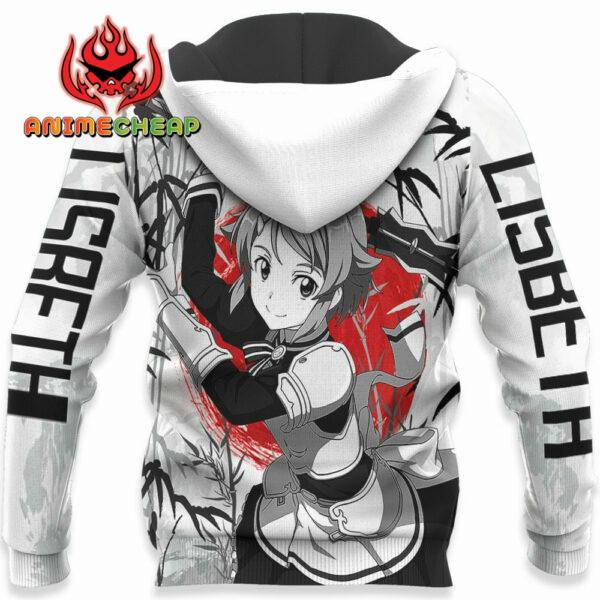 Lisbeth Hoodie Custom Sword Art Online Anime Merch Clothes Japan Style 5