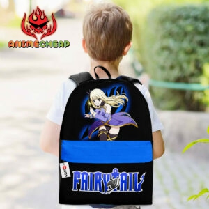 Lucy Heartfilia Backpack Custom Fairy Tail Anime Bag for Otaku 5