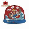 Luffy Gear 5 Awakening Snapback Hat Custom One Piece Hat 9