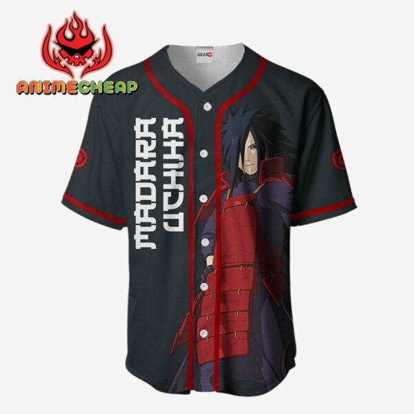 Madara Uchiha Jersey Shirt Custom NRT Anime Merch Clothes 2