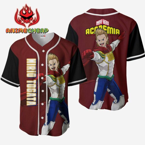 Mirio Togata Jersey Shirt Custom My Hero Academia Anime Merch Clothes 1