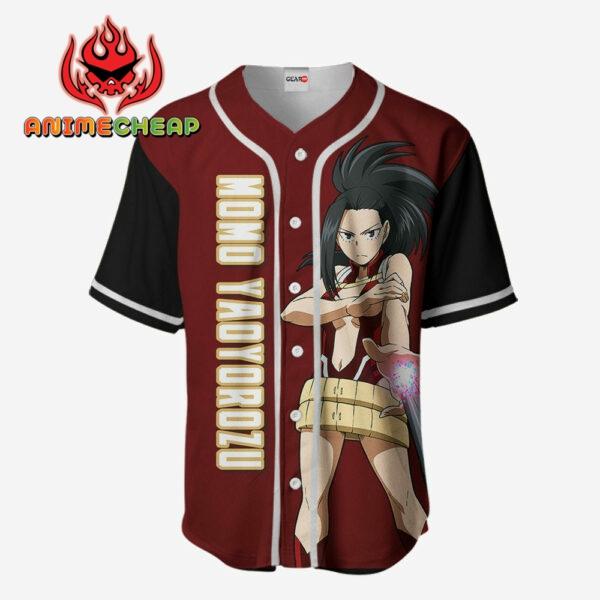 Momo Yaoyorozu Jersey Shirt Custom My Hero Academia Anime Merch Clothes 2