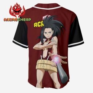 Momo Yaoyorozu Jersey Shirt Custom My Hero Academia Anime Merch Clothes 5