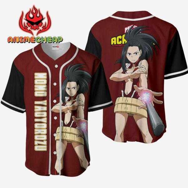 Momo Yaoyorozu Jersey Shirt Custom My Hero Academia Anime Merch Clothes 1
