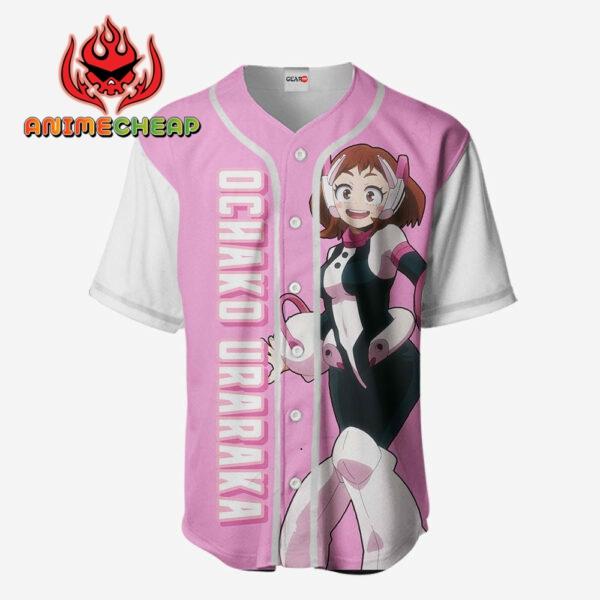 Ochako Uraraka Jersey Shirt Custom My Hero Academia Anime Merch Clothes 2